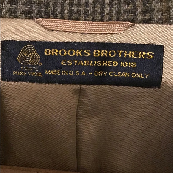 Brooks Brothers Houndstooth Wool Blazer - Picture 5 of 7